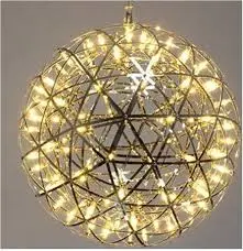 Ball Chandelier Gold - 27cm