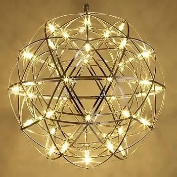 Ball Chandelier Gold - 40cm