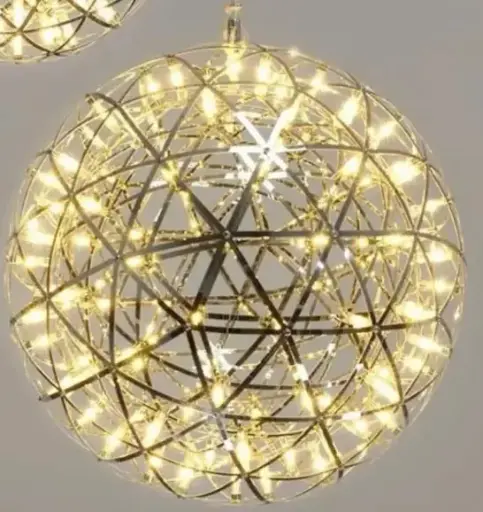 Ball Chandelier Gold - 18cm
